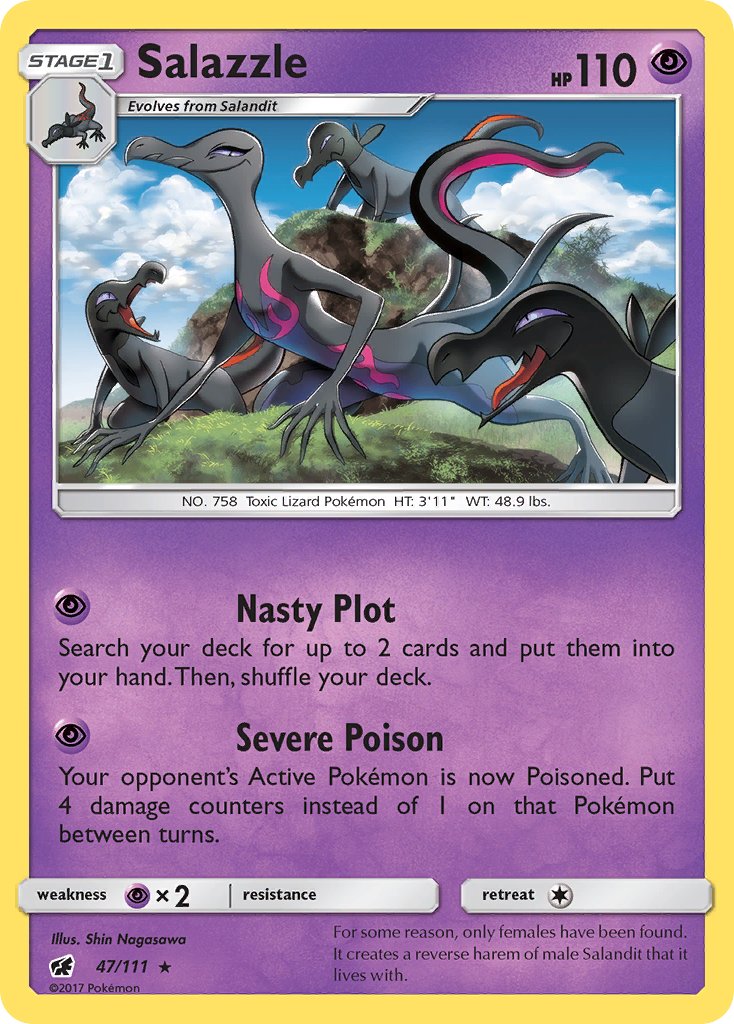 Salazzle [Reverse Holo]